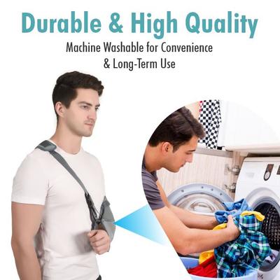 Accusure Elastic Pouch Arm Sling (M) (E-6) 1's - Abdomen/Neck/Arm/Elbow Supports