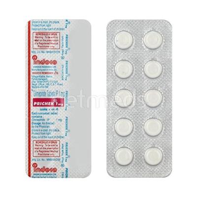Prichek 1mg Tablet 10'S - Diabetes-Ant