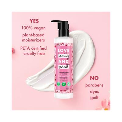 Love Beauty And Planet Cherry Blossom & Tea Rose Body Lotion - 190 ml - Lotions & Creams