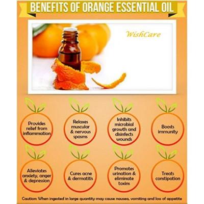 WishCare 100% Pure Orange Essential Oil 15 ml - Essential Oils