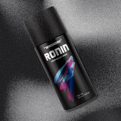 Whiskers Ronin Deodorant Spray 150 ml - Deodorants/Roll-Ons