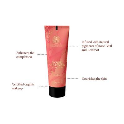 Forest Essentials Gulaabi Noor Nikhaar Cheek Tint 10ml - Blushes