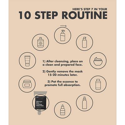 Klairs Midnight Blue Calming Sheet Mask 25 ml - Sheet Masks