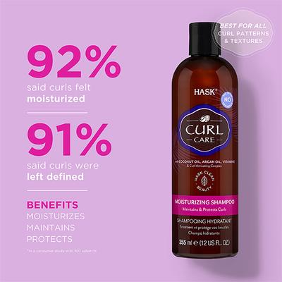 Hask Curl Care Moisturizing Shampoo 355 ml - Curly Hair