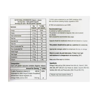 NASHLIV Softgel Capsule 10's - Supplements-Ent