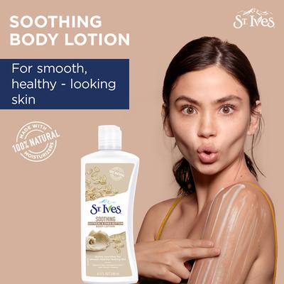 St. Ives Soothing Oatmeal & Shea Butter Body Lotion 200 ml - Lotions & Creams