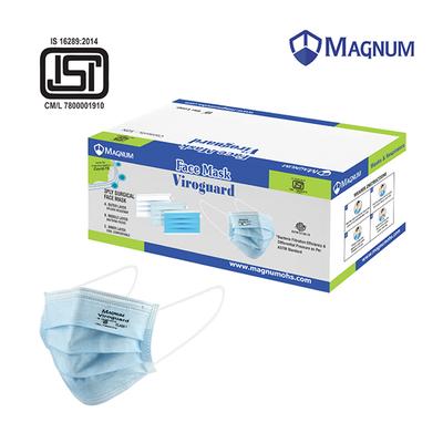 Magnum Viroguard 3 Ply Surgical Face Mask - Earloop 50's - Face Mask