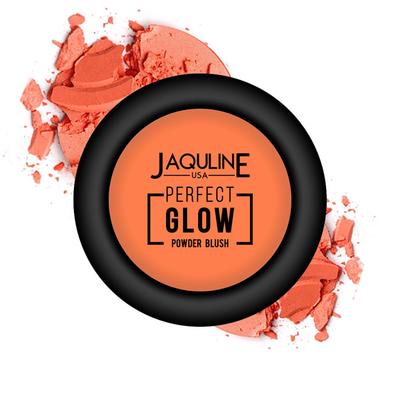 Jaquline USA Perfect Glow Powder Blush Call me Blush 02 5 gm - Blushes