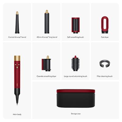 Dyson Airwrap Id Multi-Styler Red Velvet/Gold 1's - Multi-Stylers