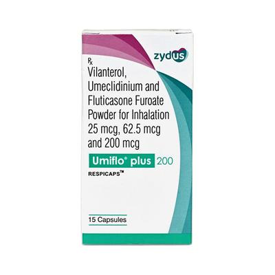 UMIFLO PLUS 200 Respicap 15's - Asthma/COPD-Ast