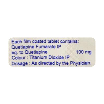 Qtripil 100mg Tablet 10'S - Schizophrenia-Aps