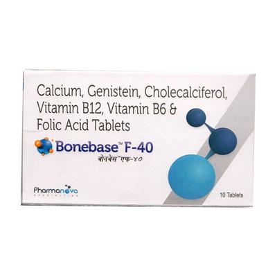 BONEBASE F 40 Tablet 10's - Supplements-Cal