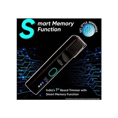 Vega SmartOne Series S1 VHTH-30 Fully Waterproof Trimmer 120 min Runtime 40 Length Settings (Black) 1's - Trimmers
