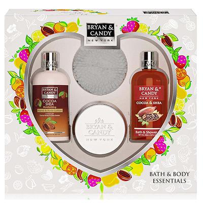 Bryan & Candy Cocoa White Heart Kit 390ml 4's - Creams/Oils/Lotions