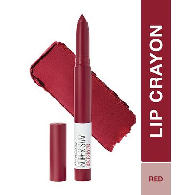 Maybelline New York Super Stay Ink Crayon Lip Color, 50 Own Your Empire 1.2gm - Lipsticks