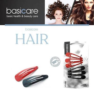 Basicare Antimicrobial Snap Clip (Pack of 6) 1's - Hair Clips/Bands