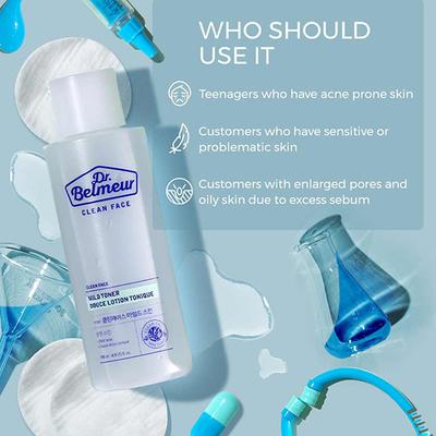 The Face Shop Dr.Belmeur Clean Face Mild Toner Douce Lotion Tonique 145ml - Toners