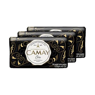 Camay Chic Citrus Beauty Soap with Aromatic Wood Indulging French Fragrance 125g 3's - Soaps