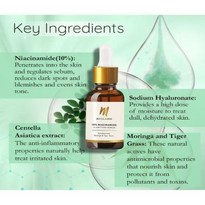 MyGlamm 10% Niacinamide Clarifying Serum 30 ml - Face Serum