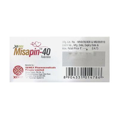 MISAPIN 40 Tablet 15's - Hypertension-Ang