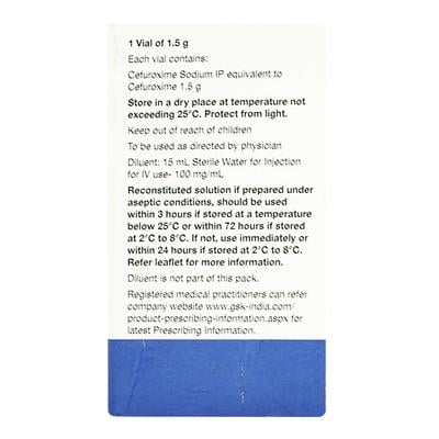 Supacef 1.5gm Injection 1's - Bacterial Infections-Cep