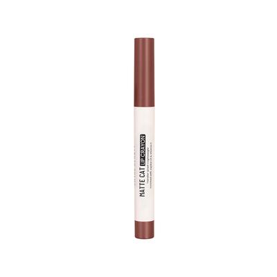 Swiss Beauty Non-Transfer Matte Cat Lip Crayon, Shade - Barn Red 1.5 gm - Lip Crayons