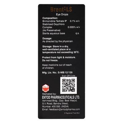BRENT LS Eye Drops 5ml - Glaucoma-Ant