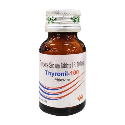 Thyronil 100mcg Tablet 100'S - Hypothyroidism