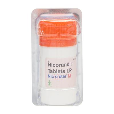 NICOSTAR 5mg Tablet 30's - Angina