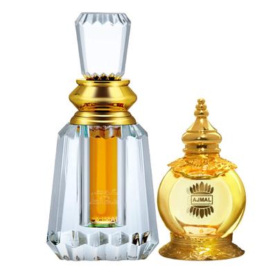 Ajmal Oudh Mukhallat Concentrated Perfume Oil Oriental Oudhy Alcohol For Unisex And Mukhallat Al Wafa Concentrated Perfume Oil Oriental Musky Alcohol For Unisex 18 ml - Perfumes (Edt/Edp)