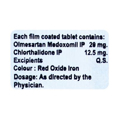 CULMI CH 20 Tablet 10's - Hypertension-Ang
