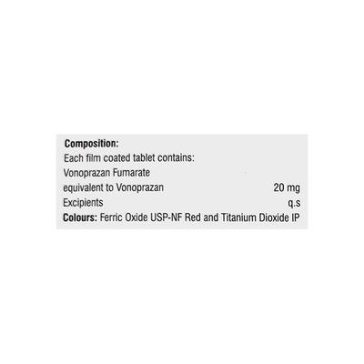 VONPIMED 20 Tablet 10's - General-P