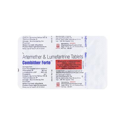 Combither Forte 80/480mg Tablet 6'S - Malarial
