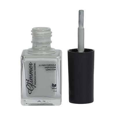 Glimmer Premium Nail Enamel Pastel Olive 10 ml - Nail Polish