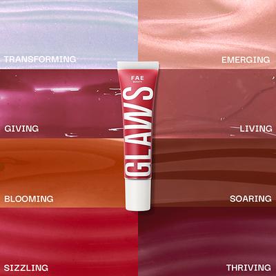 Fae Beauty Peptide Lip Gloss With Passionfruit Oil & Argireline Hydrating Shade Blooming 12 gm - Lip Glosses