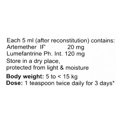 Lumerax Dry Syrup 60ml - Malarial