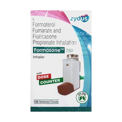 FORMOSONE 250 WITH DOSE COUNTER Inhaler 120md - Asthma/COPD-Ast