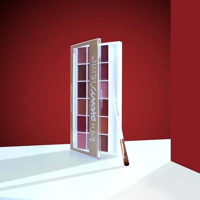 Matt Look Lets Showy Lip Color Palette, Long Lasting - Lets Showy 18 gm - Lip Kits & Palettes