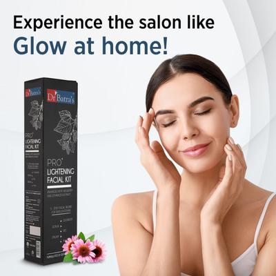 Dr. Batra's PRO+ Lightening Facial Kit 250 gm - Facial Kits
