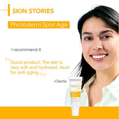 Bioderma Photoderm Spot-Age SPF 50+ PA++++ Anti-Ageing Sunscreen for Dark Spots, In Vivo Tested 40 ml - Face Creams