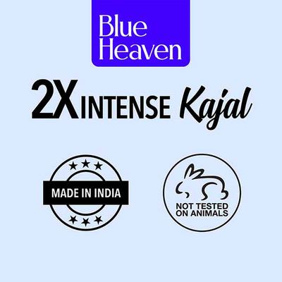 Blue Heaven 2X intense Kajal, True Blue 0.30gm - Kajal & Kohls