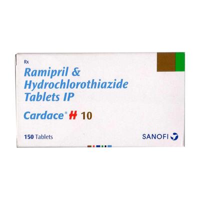 CARDACE H 10 Tablet 15's - Hypertension-ACE