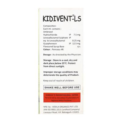 KIDIVENT LS Drops 15ml - Asthma/COPD-Ast