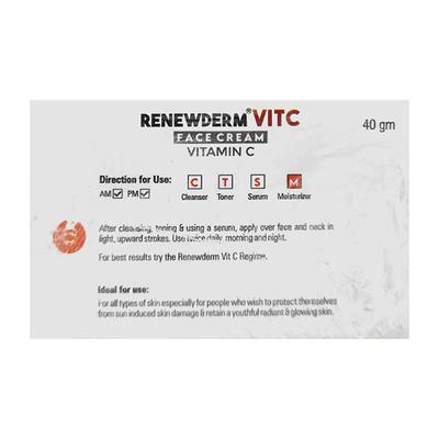 RENEWDERM VIT C FACE Cream 40g - Hyperpigmentation-Oth
