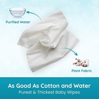 Mother Sparsh 99% Water Based Wipes 72's - Diapers & Wipes