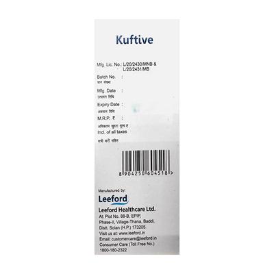 KUFTIVE Syrup 100ml - Cough And Cold-Cou