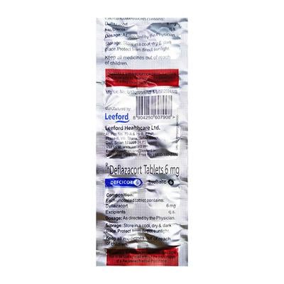 Defcicot 6mg Tablet 10'S - Hormonal Therapy-Imm
