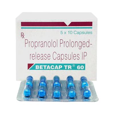 Betacap TR 60mg Capsule 10'S - Hypertension-Bet