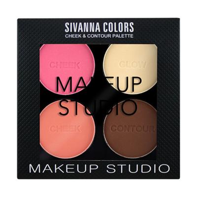 Sivanna Colors Cheek & Contour Palette - Makeup Studio HF356 20 gm - Face Palettes