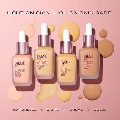 Lakme Cc Tinted Serum With 2% Hyaluronic Acid - Latte 30 ml - Face Serum